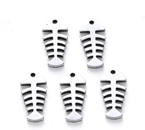 Miniatura 13 de Craftdady Colgantes de eslabones de conector de acero inoxidable, colgantes de mariposa con marco de metal, adornos colgantes para hacer joyas