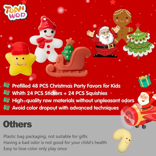 Miniatura 4 de TOANWOD 24 piezas de juguetes esponjosos Mini Mochi para recuerdos de fiesta, juguetes Kawaii para aliviar el estrés, juguetes sensoriales