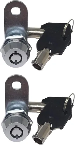 Miniatura 21 de Cerradura de leva tubular con llaves extraíbles, llaves iguales removibles. Cerradura de almacenamiento para compartimento de RV, cerraduras