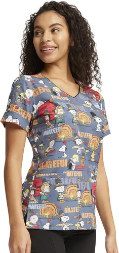 Miniatura 4 de Tooniforms TF614 - Top con cuello en V