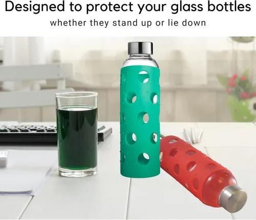 Miniatura 5 de Brieftons Fundas de silicona: paquete de 6 fundas de protección antideslizantes aisladas, ultra gruesas y duraderas, mejores que el neopreno