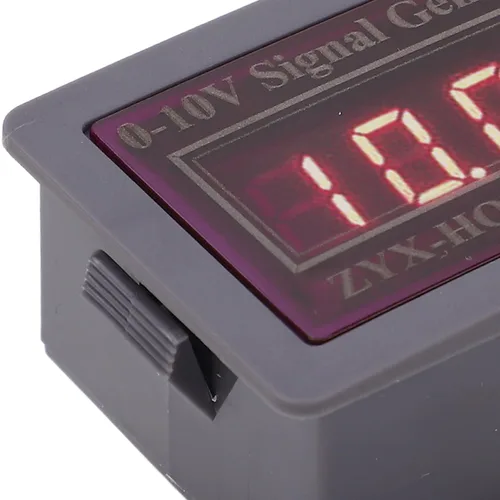 Miniatura 3 de Simulador analógico de voltaje 0-10V, generador ajustable ABS módulo de vivienda Medidor de control de frecuencia para pruebas de dispositivos PLC