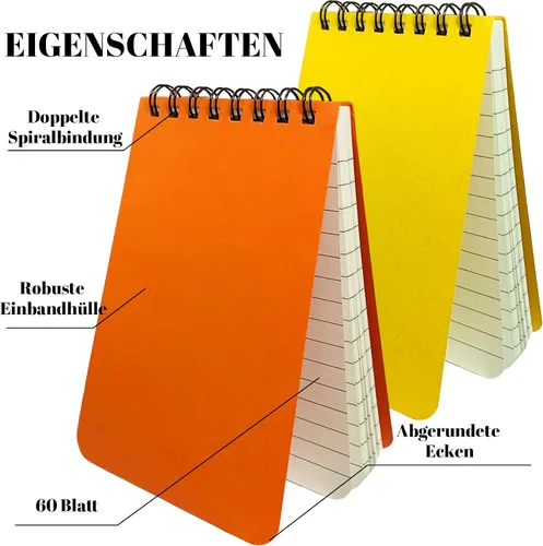 Miniatura 5 de OSIMIG Pocket Notebooks Set of 24 - Small 3x5 Spiral Notepads with Lined Pages