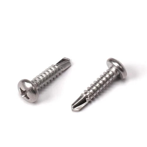 Miniatura 17 de THE CIMPLE CO Tornillo de cabeza hexagonal autorroscante/perforación, tamaño #14, 1 pulgada de longitud, acero inoxidable 410 con cabezal