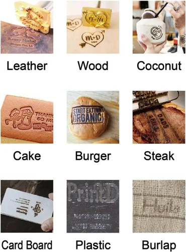 Miniatura 6 de Hierro de marca de madera personalizado, sello de hierro de marca de cuero, hierro de marca de madera/regalo de boda, diseño hecho a mano, diseño