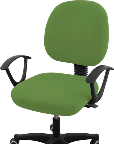 Miniatura 23 de Smiry - Fundas para silla de oficina y computadora con diseño impreso, ajuste elástico, universal, para escritorio, fundas para silla giratoria