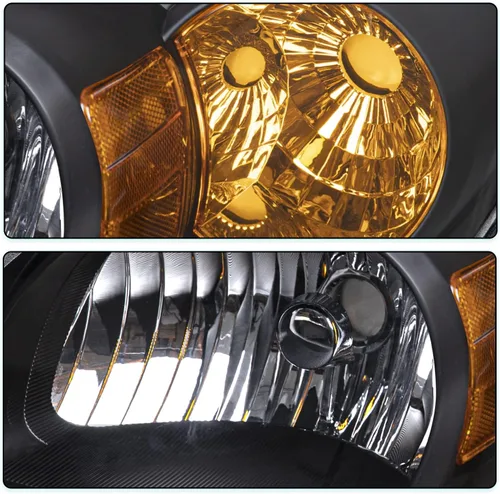 Miniatura 5 de TUSDAR Juego de montaje de faros delanteros con bombillas compatibles con Chevy Cobalt 2005-2010/Pontiac Pursuit 2005-2006/Pontiac G5 2007-2010 lado