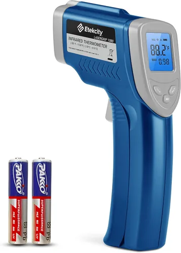 Miniatura 15 de Etekcity Pistola de temperatura láser termómetro infrarrojo 774, termómetro para carne, alimentos, caramelos y horno para accesorios de plancha