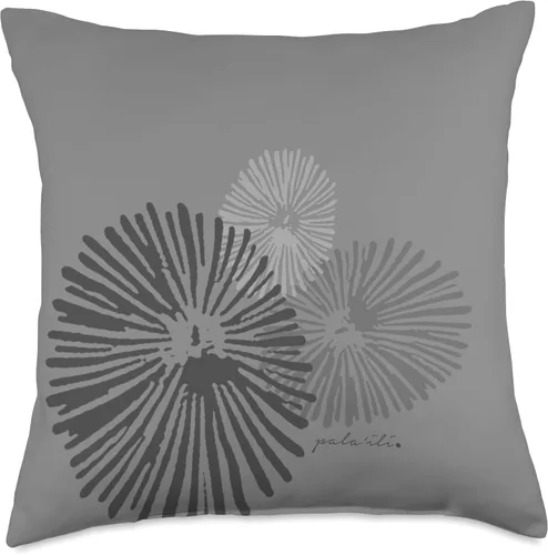 Miniatura 5 de Opihi Grey - Pala'ili Almohada de tiro 16x16, multicolor