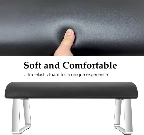 Miniatura 3 de Reposapiés impermeable, reposapiés mejorado de alta elasticidad debajo del escritorio, reposapiés ergonómico para debajo del escritorio