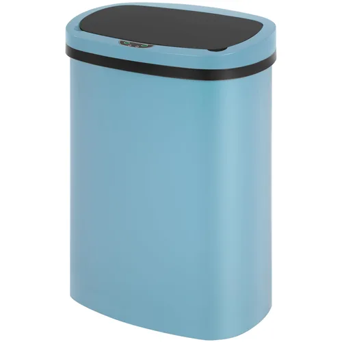 Miniatura 17 de Cubo de basura de 13 galones (50 litros) para cocina con tapa, sensor automático, sin tocar, acero inoxidable, para baño, dormitorio, oficina