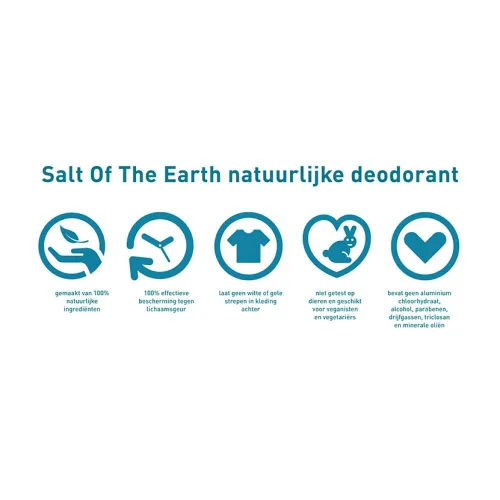 Miniatura 4 de The Healthy Option Crystal Spring Salt Of the Earth Desodorante