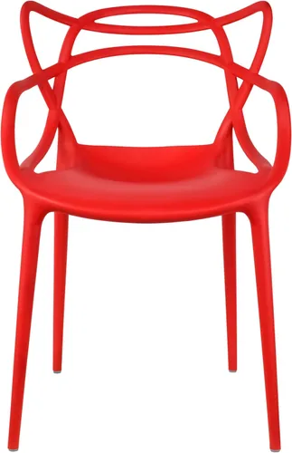 Miniatura 12 de 2xhome Silla de comedor moderna Silla auxiliar apilable para interiores o exteriores Plástico resistente a la intemperie para cocina, patio