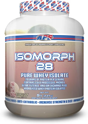 Miniatura 17 de APS Nutrition Isomorph 28 Proteína en polvo Aislado de suero puro Aislados prensados en frío, ultrafiltrados e intercambio iónico 0.99 oz