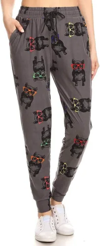 Miniatura 2 de Leggings Depot - Pantalones deportivos para mujer, diseño con estampado, cintura alta, tallas S a 3X, BAT 1