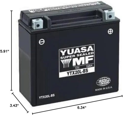 Miniatura 2 de Batería Yuasa YUAM32X61 YTX16-BS-1