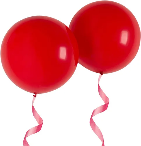 Miniatura 26 de Globos redondos gigantes de 36 pulgadas, paquete de 6 globos de látex negros para sesiones de fotos, bodas, baby shower, decoraciones de fiesta
