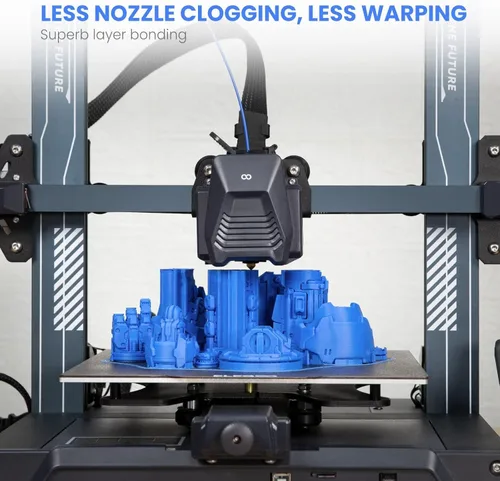 Miniatura 5 de ELEGOO Filamento PLA 1.75mm Azul Oscuro & Rojo 2KG, Filamento para Impresora 3D con Precisión Dimensional +/- 0.02mm, Paquete de 2 Carretes de 1kg