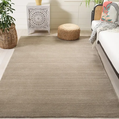 Miniatura 18 de SAFAVIEH Himalaya Collection - Alfombra decorativa, 3 x 5 pies, carbón, lana hecha a mano, ideal para zonas de alto tráfico en entrada, sala