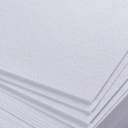 Miniatura 6 de 100 hojas de papel de acuarela de práctica (9 x 12 pulgadas), 190 GSM, sin ácidos y prensado en frío. Perfecto para pintar, dibujar o dibujar.