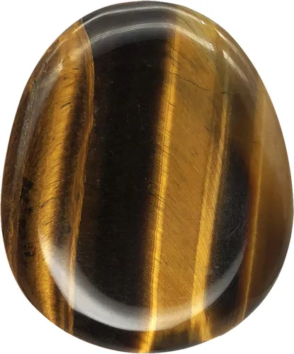 Miniatura 11 de Fekuar Piedra de cristal de jaspe kambaba natural, piedra de preocupación para el pulgar, tallada a mano, piedras de bolsillo de lágrima de cristal