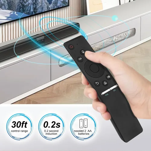 Miniatura 5 de BN59-01241A Control remoto por voz apto para Samsung Smart TV UN65KS8500F UN55KS9000F UN55KS9500F UN65KS900DF UN65KS950DF UN75KS9000F UN65KS800DF