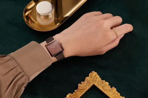 Miniatura 5 de SURVAN WatchDesigner Wrist Watches for Women Japanese Quartz Fashion Waterproof Womens Watch Crystal Dial Leather Strap Adjustable Bracelet Wrist