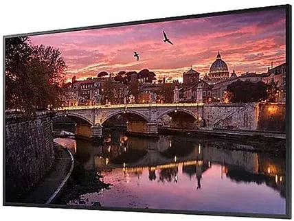 Miniatura 2 de SAMSUNG QB43R 43 pulgadas 4K UHD 3840x2160 LED Pantalla de señalización comercial para negocios con HDMI, Wi-Fi, 350 nit (LH43QBREBGCXZA)
