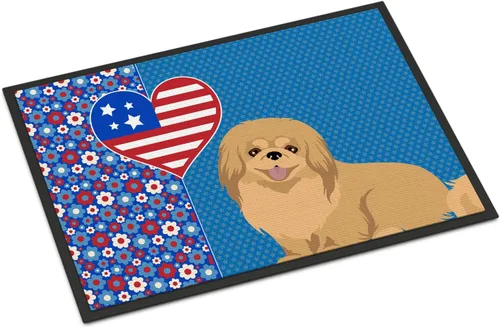 Miniatura 70 de Caroline's Treasures WDK5119JMAT Airedale Terrier USA - Tapete para interiores o exteriores, 24 x 36 pulgadas, tapete para puerta delantera