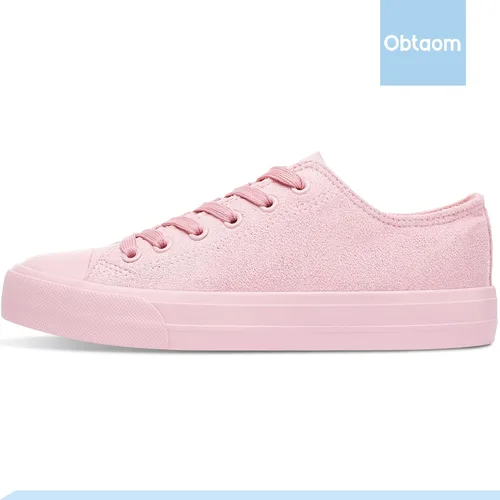 Miniatura 3 de Obtaom Zapatos de lona para mujer, zapatos deportivos de moda para caminar