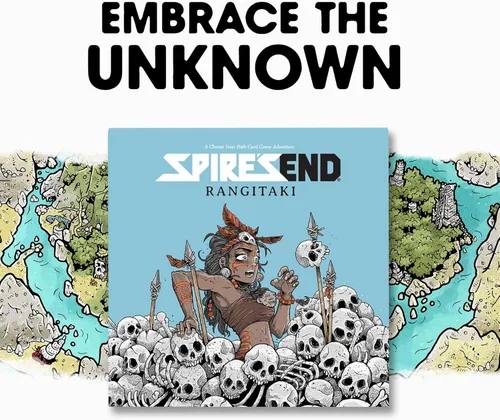 Miniatura 4 de SPIRE'S END: Juego de Cartas Rangitaki, Añade a Tus Juegos de Mesa de Aventura y Estrategia de Elige-Tu-Camino, Juego Individual Inmersivo