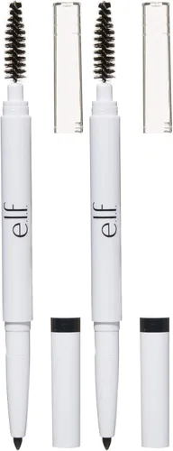 Miniatura 12 de e.l.f. Lápiz de cejas Instant Lift, de doble cara, preciso, punta fina, forma, define, rellena cejas, contornos, peines, doma, marrón neutro, 0.006
