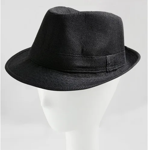 Miniatura 5 de ECYC Sombreros de jazz para niños, gorras de lino de color sólido para niños