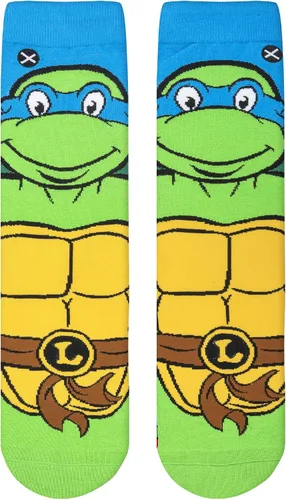 Miniatura 5 de Odd Sox, Nickelodeon TMNT Teenage Mutant Ninja Turtles, 90's Cartoon, Fun Socks