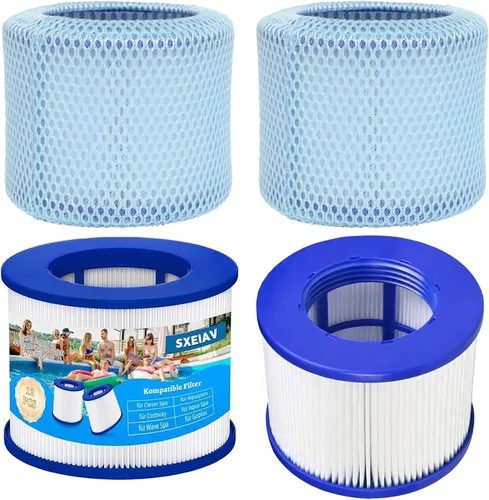 Cartuchos de filtro roscados de repuesto para bañera de hidromasaje, filtros de spa de bañera de hidromasaje atornillados para todos los tinas de