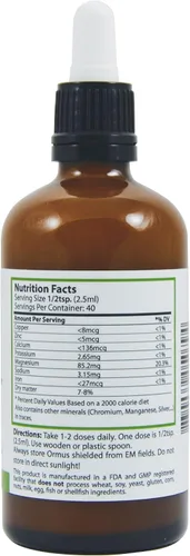 Miniatura 7 de Ormus 3.4 Fl Oz - 3.4 fl oz Concentrated Orme Probado por terceros Minerales atómicos Heiltropfen®