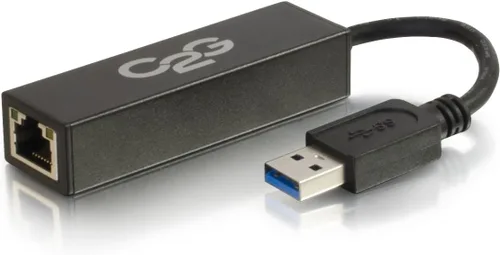Miniatura 6 de C2G USB Adapter, USB 2.0 Fast Ethernet Network Adapter, 7.5 Inches, Cables to Go 39998