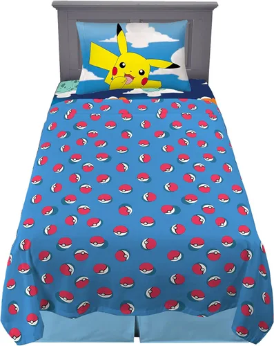Miniatura 34 de Franco - Juego de sábanas de microfibra súper suave para niños, tamaño matrimonial, Baby Shark