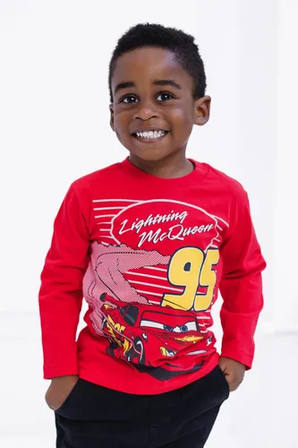 Miniatura 41 de Disney Toy Story Cars - Paquete de 2 camisetas de manga larga para cosplay de Mickey Mouse para niños pequeños