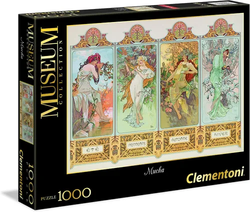 Miniatura 9 de Clementoni Botticelli Nacimiento de Venus Puzzle (1000 piezas)