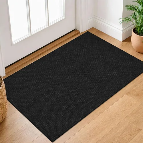 Miniatura 193 de IOHOUZE Alfombra de Área Lavable 4x6 Antideslizante con Respaldo de Goma Alfombras Tejidas para Entrada Interior Alfombras de Dormitorio Alfombra
