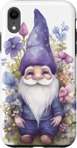Miniatura 25 de Funda para iPhone 12/12 Pro Cute Purple Aesthetic Anemones Flower Pattern Lavender Gnomo