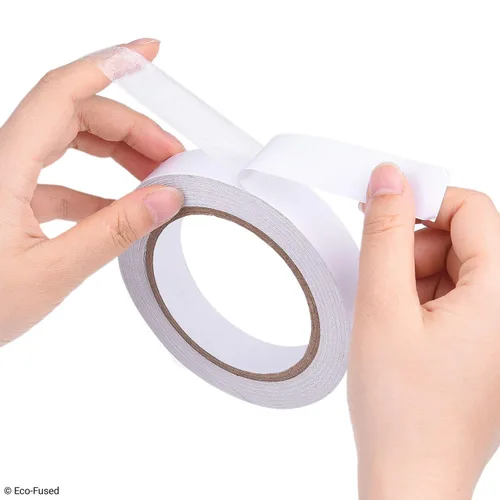 Miniatura 3 de Cinta adhesiva de doble cara de alta calidad – Ancho: 0.787 in – Longitud: 27 yardas (82.0 ft) – Para artes y manualidades, bricolaje y oficina