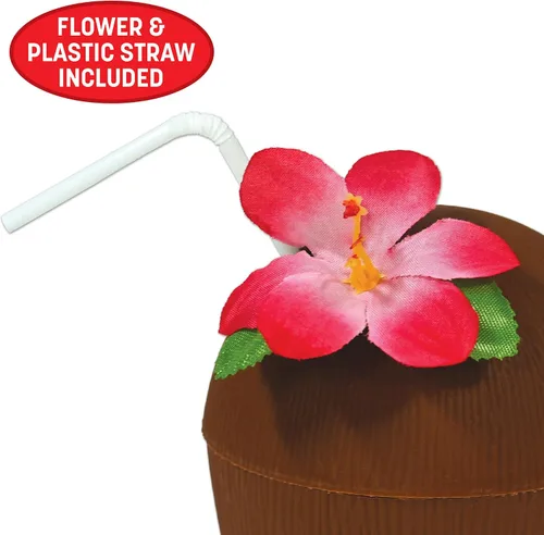 Miniatura 5 de Beistle Taza de coco de plástico