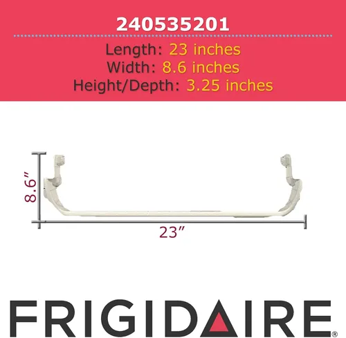 Miniatura 3 de GENUINE Frigidaire 240535201 - Estante para puerta