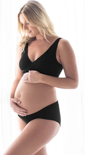 Miniatura 6 de Kindred Bravely Ropa interior de maternidad hipster para mujer y ropa interior posparto, paquete de 2