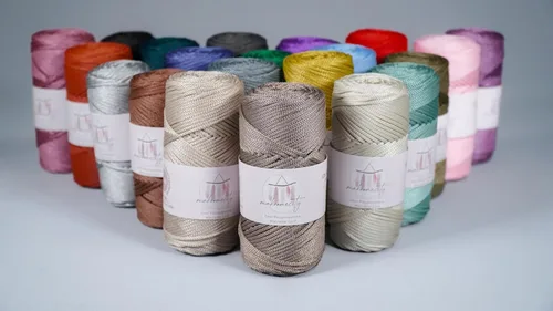 Miniatura 9 de Makromecity, Cordón de macramé de poliéster 2 mm x 750 pies (229 m) Cordón de macramé de polipropileno de 2 mm para arte y manualidades de macramé