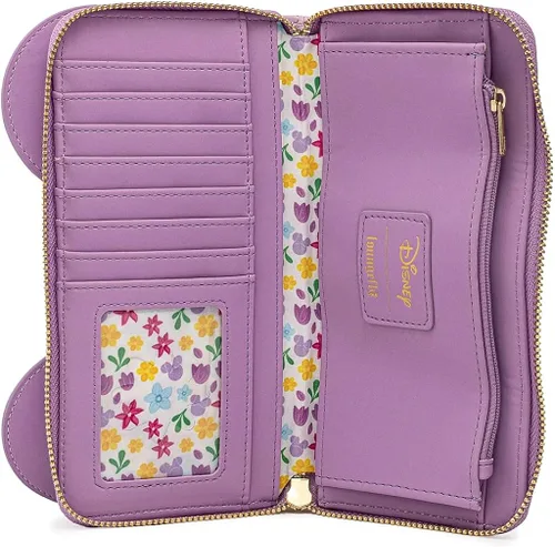 Miniatura 3 de Loungefly Minnie wFlowers Ziparound Wallet