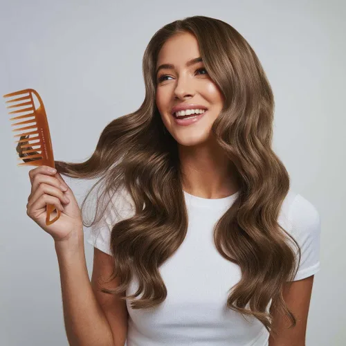 Miniatura 2 de Peine desembarazador ultra suave Cricket para cabello mojado, seco, largo y grueso. Anti-friz. Peine de ducha para desenredar con aceites de argán