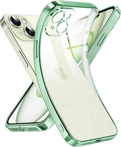 Miniatura 54 de Supdeal Funda transparente para iPhone 13 Pro, no amarillea, protección de cámara, probada en caídas de grado militar, transparente, a prueba